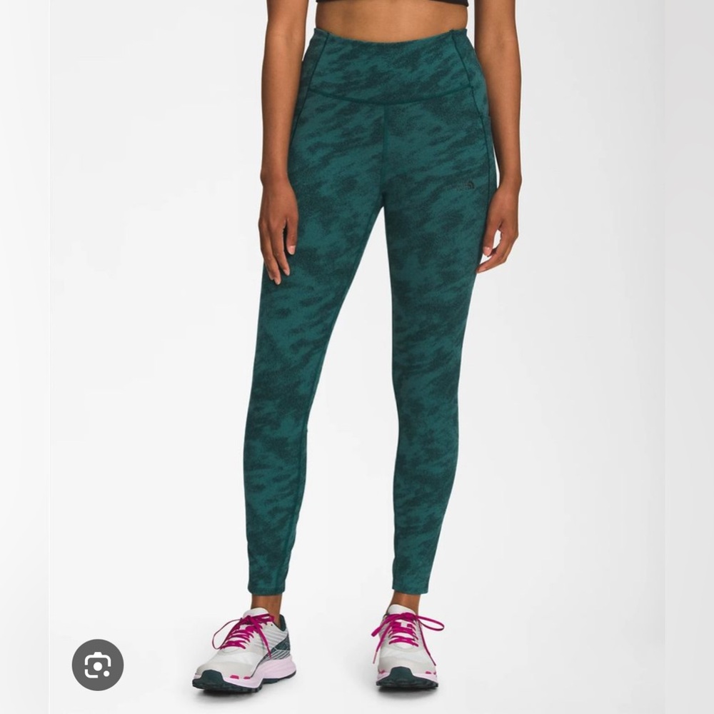 The North Face Sunset Pass Jacquard Leggings with Pockets Compression UPF 40+